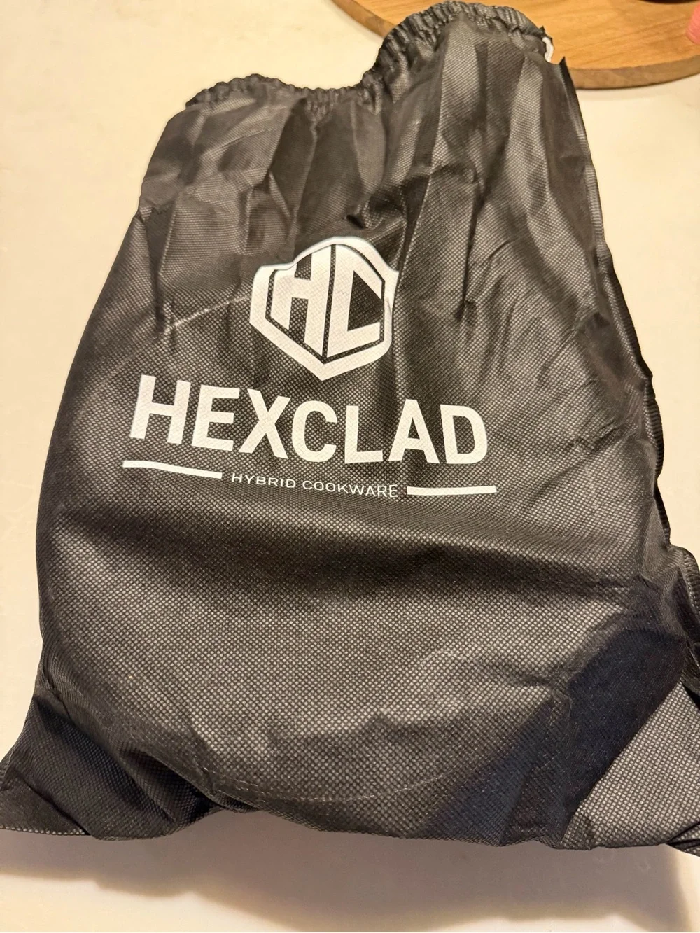 Stainless Steel Black Nonstick Saucepan from Hexclad
